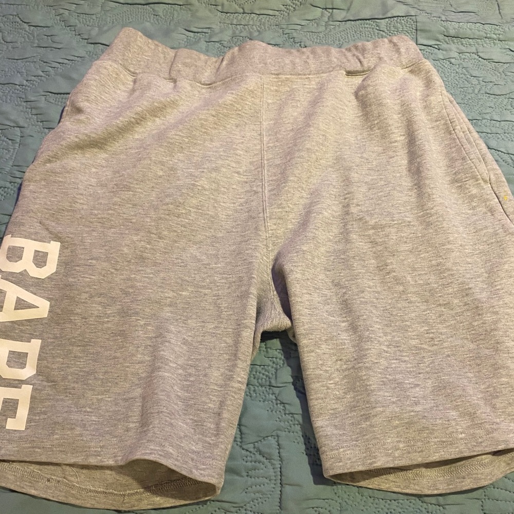 Bape Grey Sweatshorts